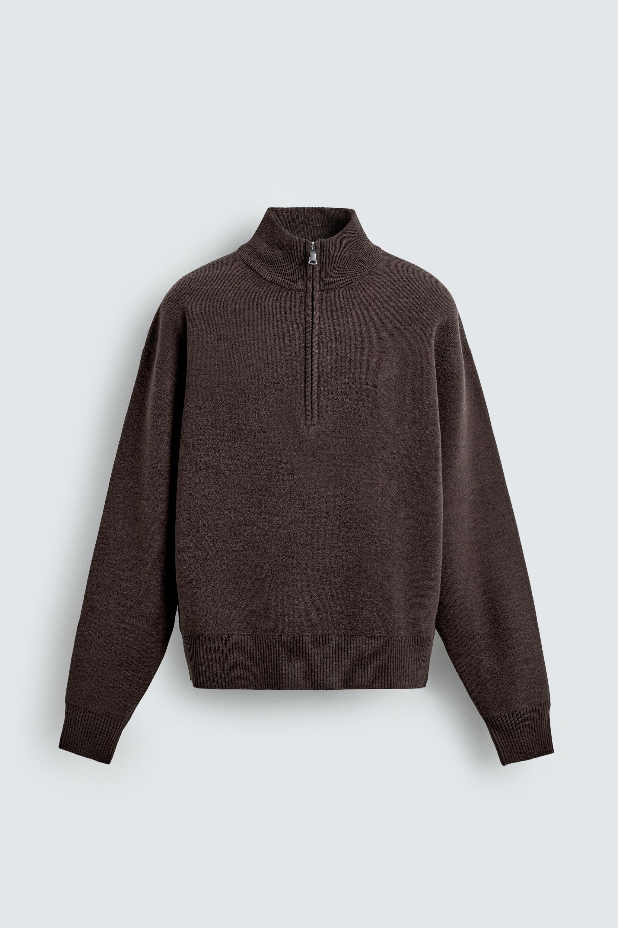 QUARTER-ZIP JUMPER